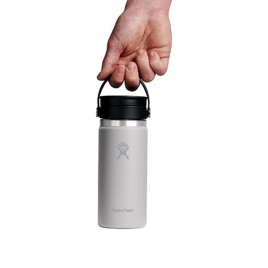 Hőszigetelt flakon, rozsdamentes acél, 470 ml, "Wide Sip", Birch - Hydro Flask