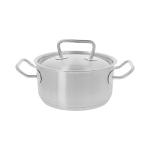 Serpenyő fedéllel, rozsdamentes acél, 18 cm/2 L, "Classic Pro 3" - Demeyere