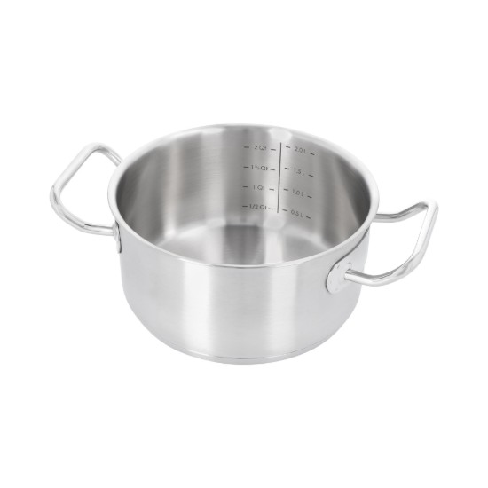 Serpenyő fedéllel, rozsdamentes acél, 18 cm/2 L, "Classic Pro 3" - Demeyere