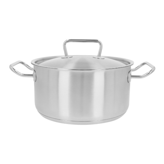 Serpenyő fedéllel, rozsdamentes acél, 24 cm/5,5 L, "Classic Pro 3" - Demeyere