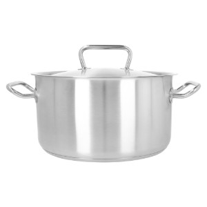 Serpenyő fedéllel, rozsdamentes acél, 28 cm/8,5 L, "Classic Pro 3" - Demeyere
