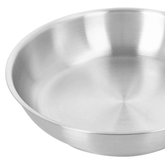 Rozsdamentes acél serpenyő, 24 cm, "Resto 3" - Demeyere
