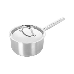 Serpenyő mártáshoz, rozsdamentes acél, fedővel, 16 cm/1,5 L, "Resto 3" - Demeyere