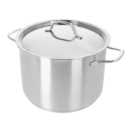 Főzőedény fedéllel, rozsdamentes acél, 24 cm/7 L, "Resto 3" - Demeyere