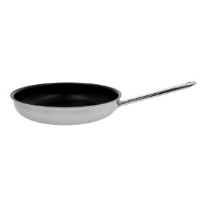 Tapadásmentes serpenyő, rozsdamentes acél, 28 cm, "ControlInduc Pro X" - Demeyere