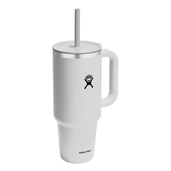 Hőszigetelt pohár, rozsdamentes acél, 1,18 L, "All Around Travel", fehér - Hydro Flask