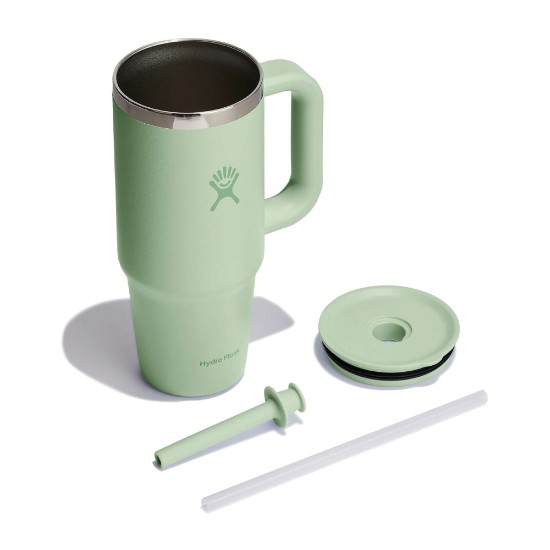 Hőszigetelt pohár, rozsdamentes acél, 710 ml, "All Around Travel", Aloe - Hydro Flask