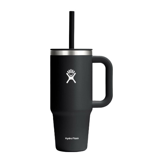 Hőszigetelt pohár, rozsdamentes acél, 710 ml, "All Around Travel", fekete - Hydro Flask