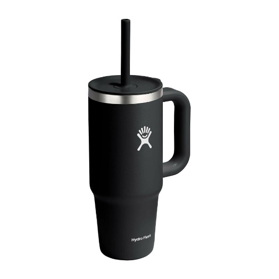 Hőszigetelt pohár, rozsdamentes acél, 710 ml, "All Around Travel", fekete - Hydro Flask