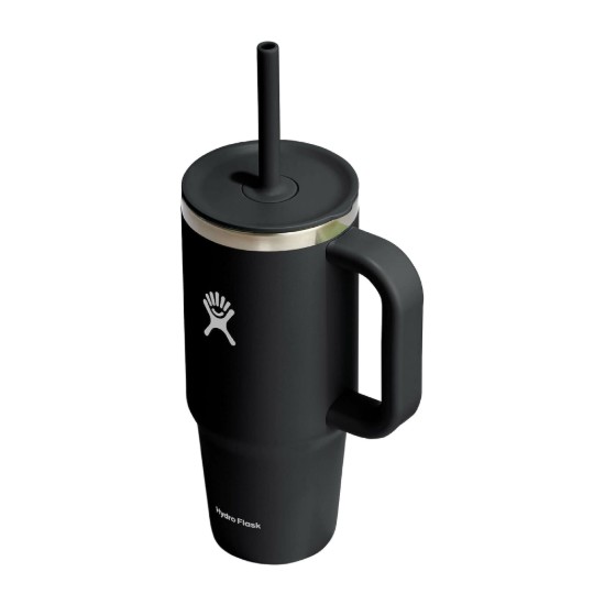 Hőszigetelt pohár, rozsdamentes acél, 710 ml, "All Around Travel", fekete - Hydro Flask