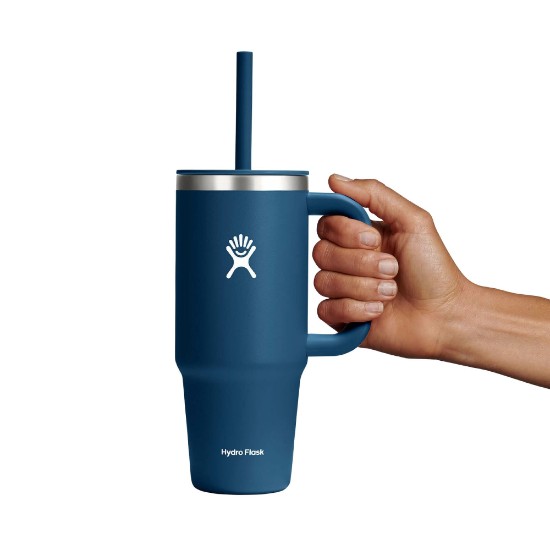 Hőszigetelt pohár, rozsdamentes acél, 710 ml, "All Around Travel", Indigo - Hydro Flask