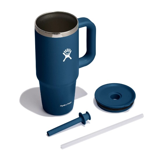 Hőszigetelt pohár, rozsdamentes acél, 710 ml, "All Around Travel", Indigo - Hydro Flask