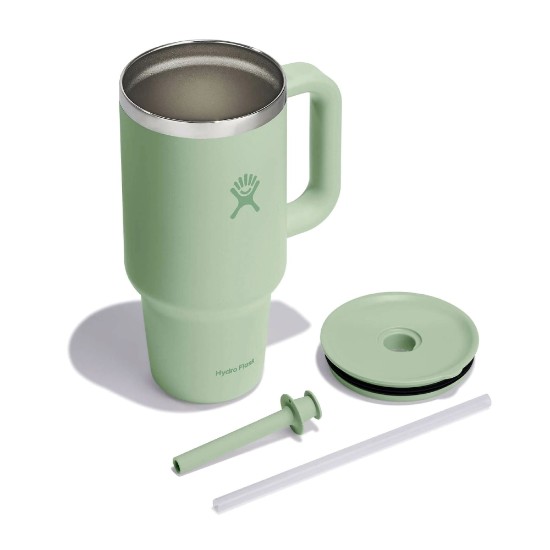Hőszigetelt pohár, rozsdamentes acél, 950 ml, "All Around Travel", Aloe - Hydro Flask
