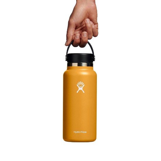 Hőszigetelt flakon, rozsdamentes acél, 950 ml, "Wide Mouth", Fossil - Hydro Flask