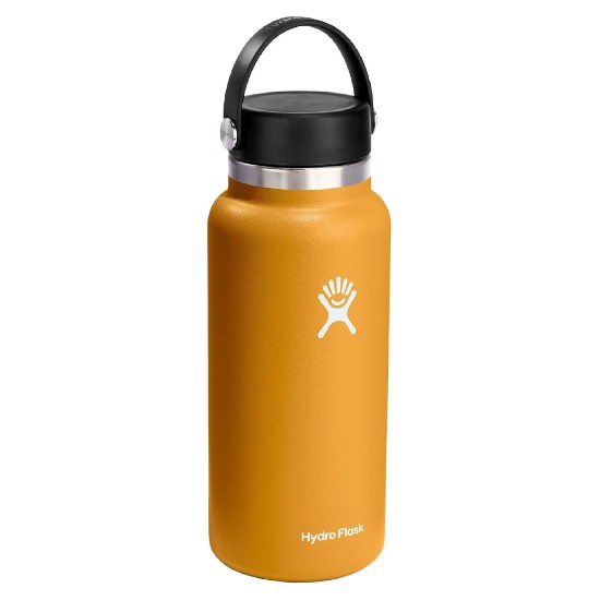 Hőszigetelt flakon, rozsdamentes acél, 950 ml, "Wide Mouth", Fossil - Hydro Flask