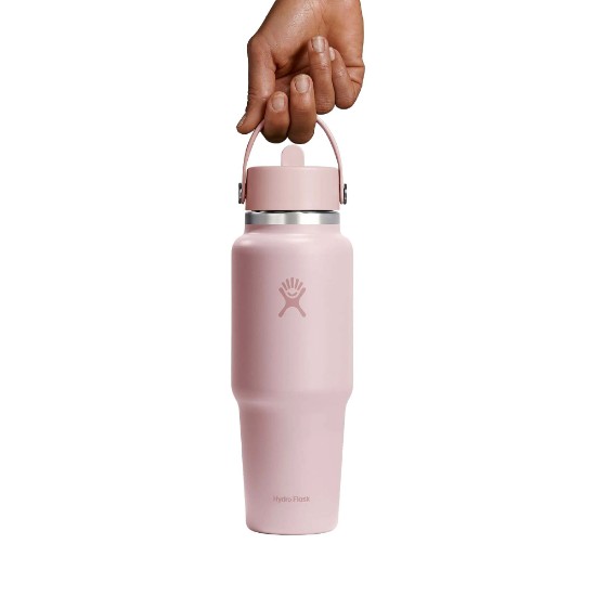 Hőszigetelt flakon, rozsdamentes acél, 950 ml, "Wide Straw", Trillium - Hydro Flask