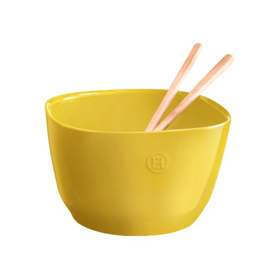 Salátástál, kerámia, 22cm/3.7L,  Provence Yellow - Emile Henry