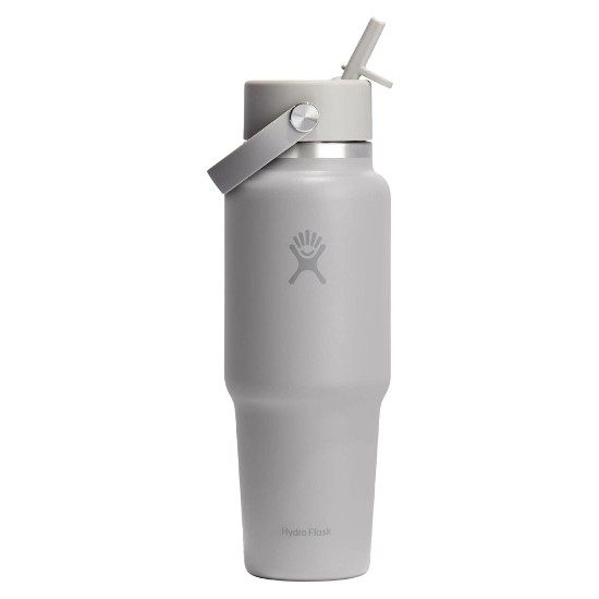 Hőszigetelt flakon, rozsdamentes acél, 950 ml, "Wide Straw", Birch - Hydro Flask