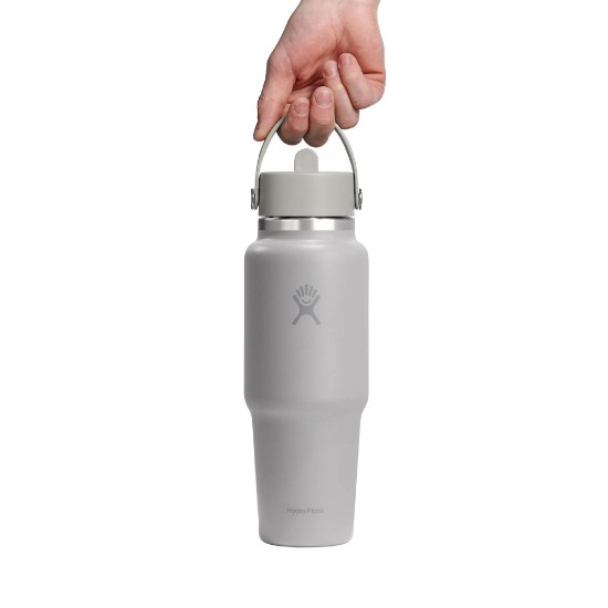 Hőszigetelt flakon, rozsdamentes acél, 950 ml, "Wide Straw", Birch - Hydro Flask