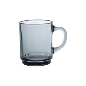 6 db-os üvegbögre készlet, 260 ml, "Versailles", szürke - Duralex