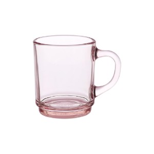6 db-os üvegbögre készlet, 260 ml, "Versailles", rózsaszín - Duralex