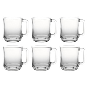 6 részes üvegbögre készlet, 310ml, "Lys" - Duralex