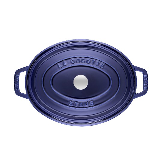 Staub ~ 29 cm / 4,2 literes, Dark Blue ovális Cocotte edény