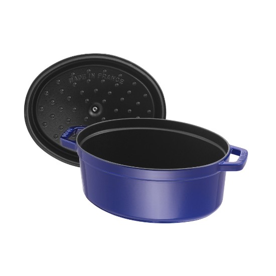 Staub ~ 29 cm / 4,2 literes, Dark Blue ovális Cocotte edény
