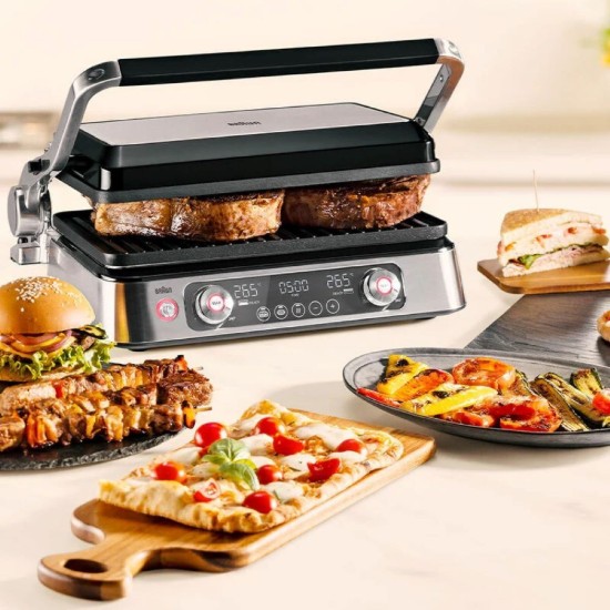 Elektromos grill, 2200 W, "MultiGrill 9 Pro" - Braun