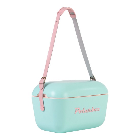 Hűtőláda, 20 L, "Pop", Cyan - Baby Rose - Polarbox