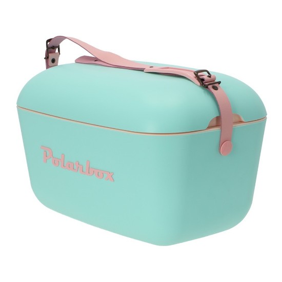 Hűtőláda, 20 L, "Pop", Cyan - Baby Rose - Polarbox