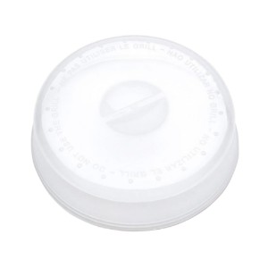 Mikrohullámú sütő fedél, műanyag, 26 cm - Plastic Forte