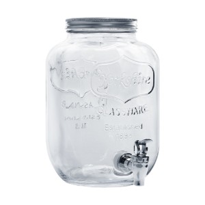Italadagoló, csappal, üvegből, 4 L - Anilar