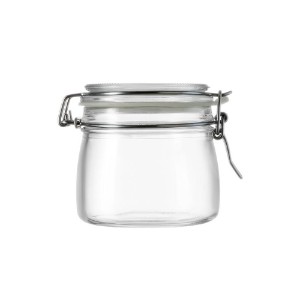 Tégely, üveg, 500 ml, Normal - Borgonovo