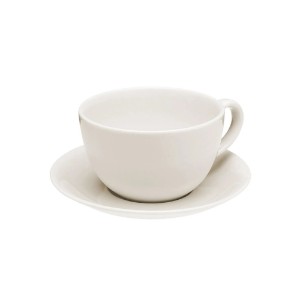 Teáscsésze csészealjjal, porcelán, 355 ml, "Alumilite Soley" - Porland