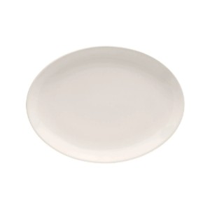 Ovális tányér, porcelán, 24 cm, "Alumilite Soley" - Porland