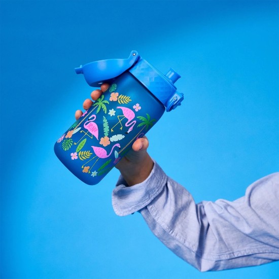 Vizespalack gyerekeknek, Recyclon™, 350 ml, Flamingos - Ion8