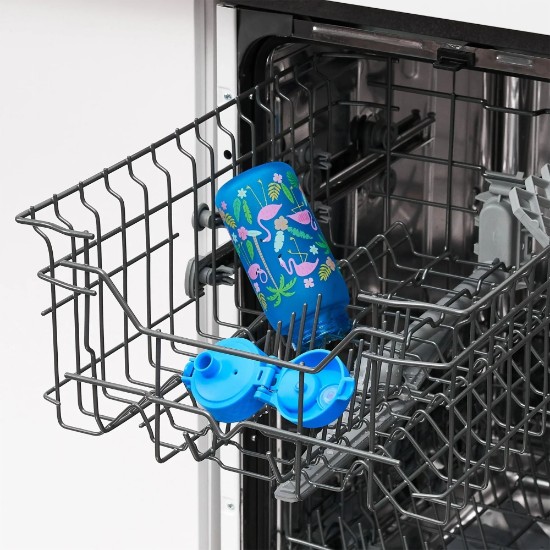 Vizespalack gyerekeknek, Recyclon™, 350 ml, Flamingos - Ion8