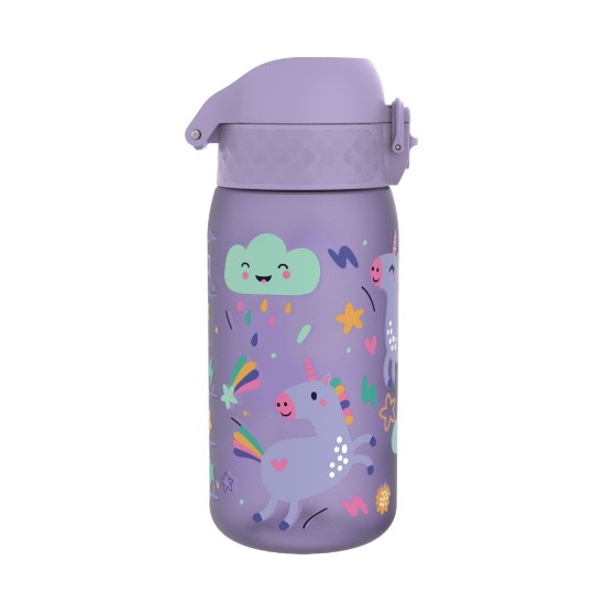 Vizespalack gyerekeknek, Recyclon™, 350 ml, Periwinkle, Unicorns - Ion8