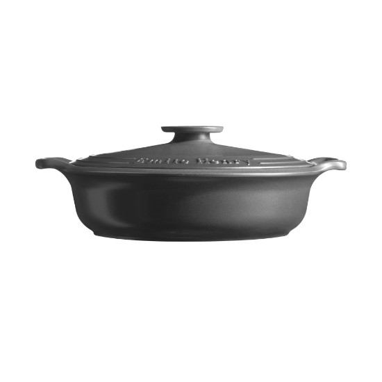 Párolóedény, kerámia, 34cm/3.2L, "Sublime", Slate - Emile Henry