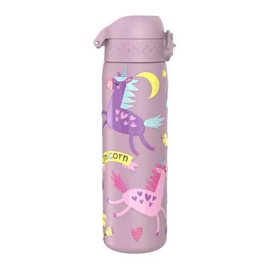 "Slim" kulacs, rozsdamentes acél, 500ml, Unicorns - Ion8