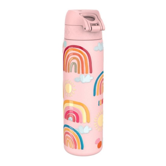"Slim" kulacs, rozsdamentes acél, 500ml, Rainbows - Ion8