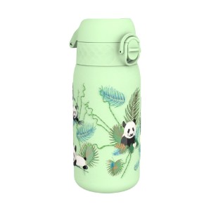 Gyermek kulacs, rozsdamentes acél, 400 ml, Pandas - Ion8