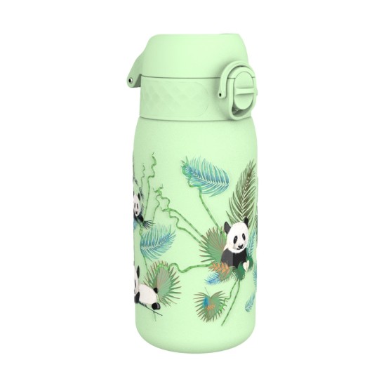 Gyermek kulacs, rozsdamentes acél, 400 ml, Pandas - Ion8