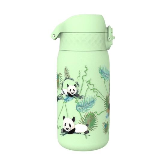 Gyermek kulacs, rozsdamentes acél, 400 ml, Pandas - Ion8