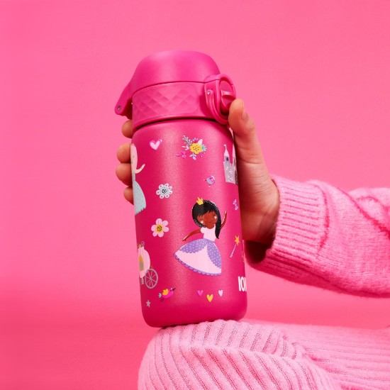 Gyerek kulacs, rozsdamentes acél, 320 ml, Princess - Ion8