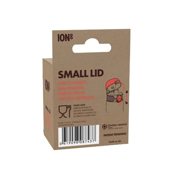 Kulacsfedél, recyclon™, S méret, fekete - Ion8