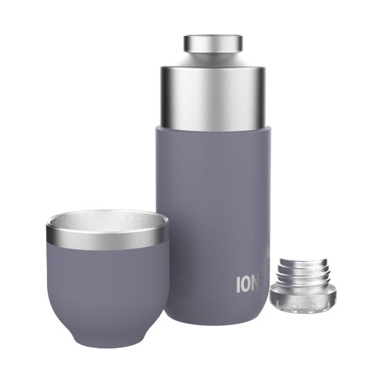 Vákuumlombik, pohárral, rozsdamentes acél, 700ml, "Luma", Purple - Ion8
