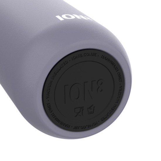 Vákuumlombik, pohárral, rozsdamentes acél, 700ml, "Luma", Purple - Ion8