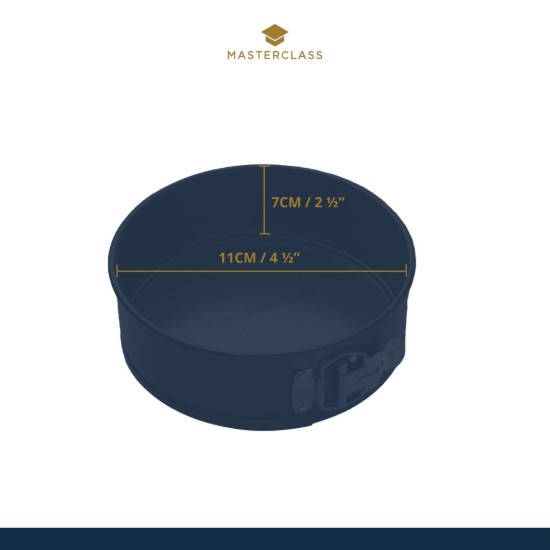 Kitchen Craft sütőforma 11 cm, acél, "MasterClass"